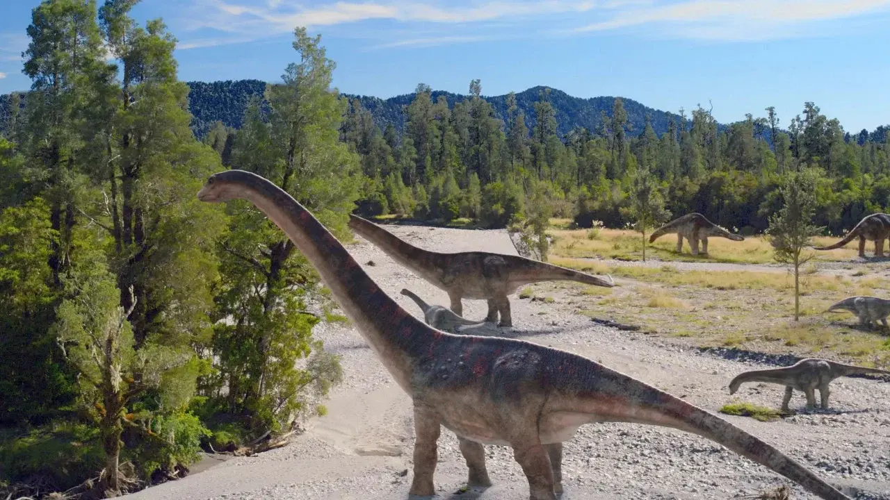 Les Dinosaures du pĂ´le Sud
