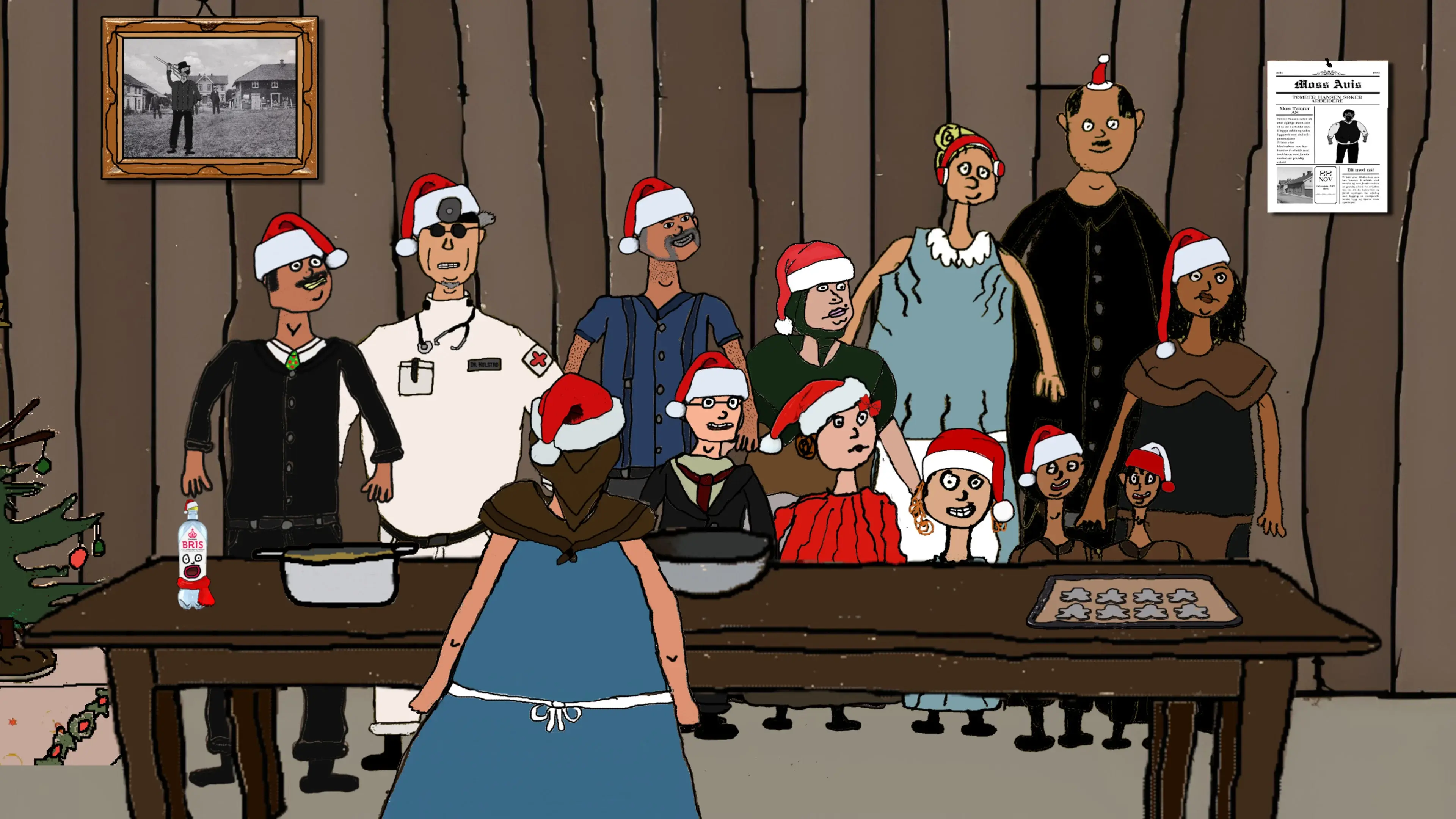 Christmas on Braathen Street