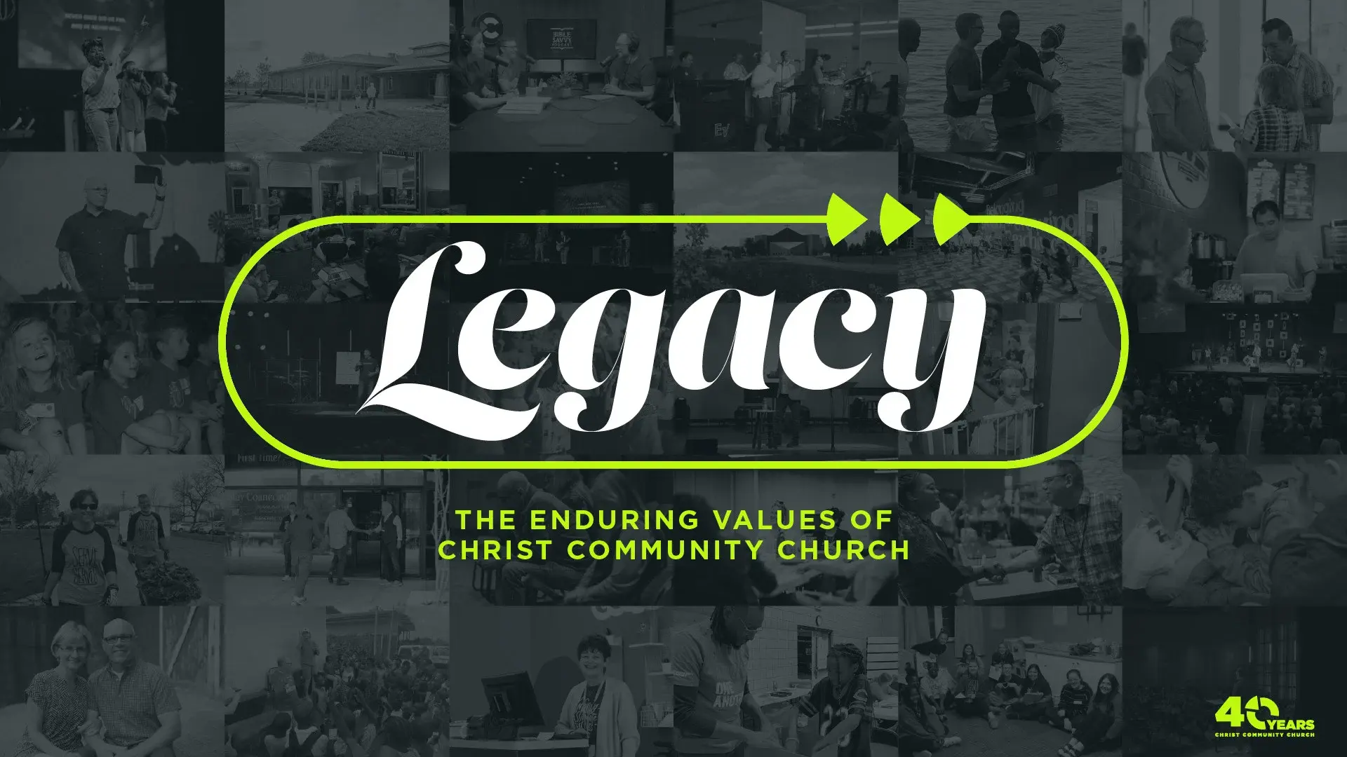 Making Passionate Disciples: 40 Years of Christ Community Church